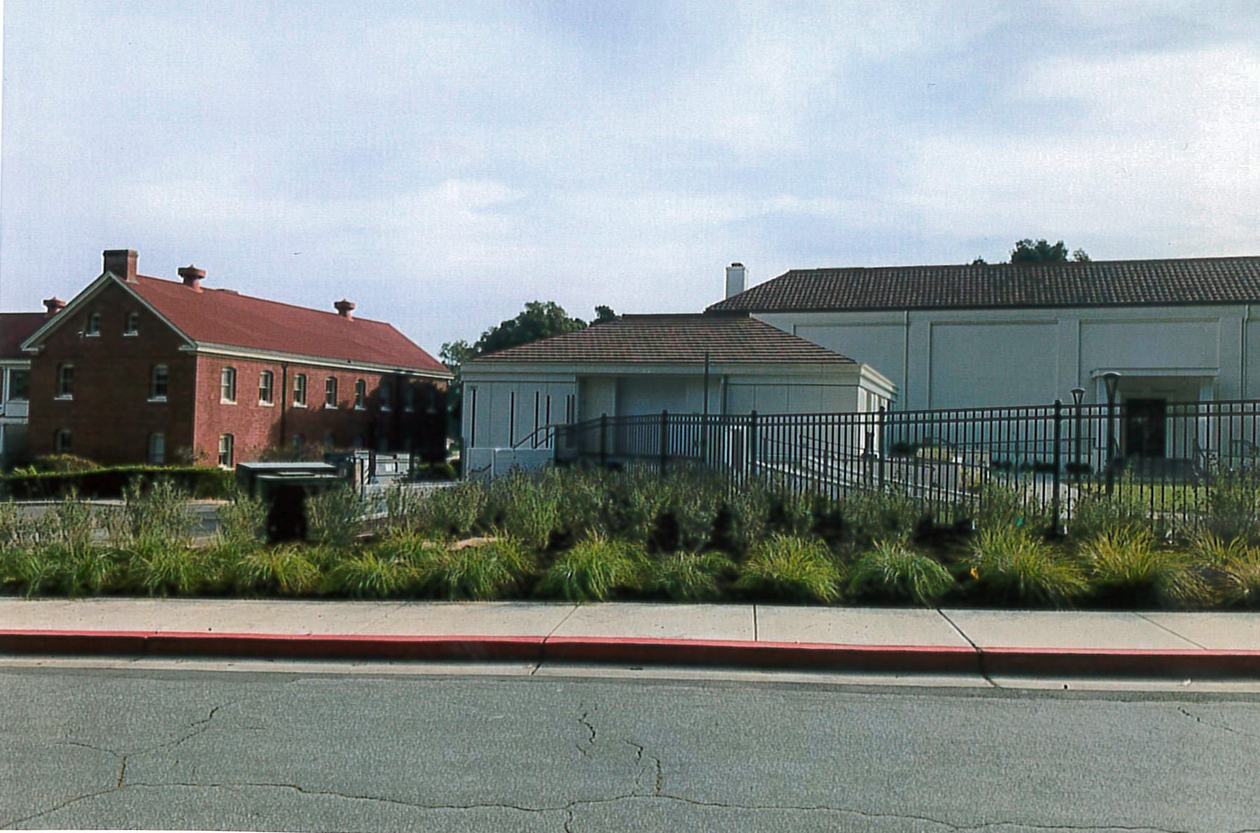 After Presidio exterior rear view, theater addition 